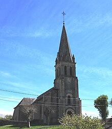 L'église Saint-Christophe en 2018.