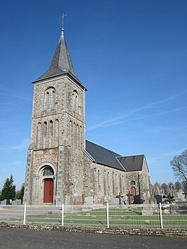 De kerk van St. Pierre