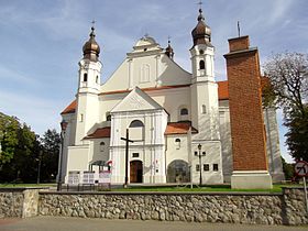 Łask, ul. Warszawska 15, kościół NMP i św. Michała Archanioła, 1525, XVIII -b.JPG