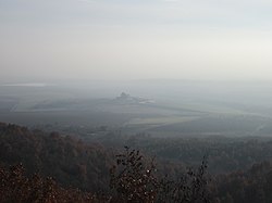 Изглед посока юг връх Острата вила (Острия чатал)