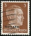 Stamp for the Reichskommissariat Ostland, 1941
