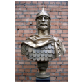 Busto de Dmitry Donskoy pelo escultor I. A. Burganov