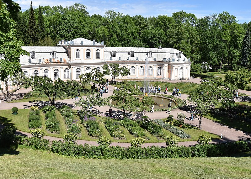 File:Сад Оранжерейный, восточная часть Нижнего парка, Петергоф,.jpg