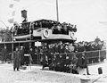 Члены Общества телесного воспитания Богатырь, участники экскурсии на Иматру на борту парохода. 1909.jpg