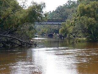 Ochlockonee River 332km (206mi) river in Florida and Georgia, USA