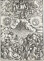 06. Albrecht Dürer, Apokalypsa, IV. Otevření páté a šesté pečeti, Národní galerie v Praze.jpg