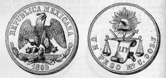 Lo que puso Azali en la portada del foro 574px-1869_Mexican_peso_both