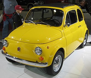 Fiat 500, auto conducido por Lupin.