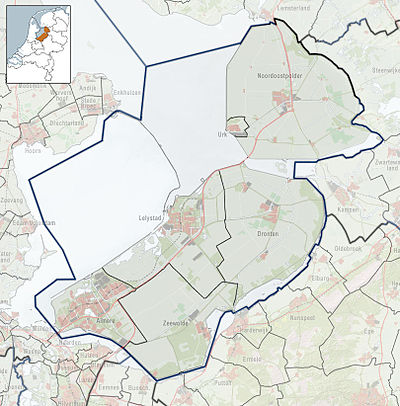 Flevoland'daki şehirler, kasabalar ve köylerin listesi Flevoland'da bulunur