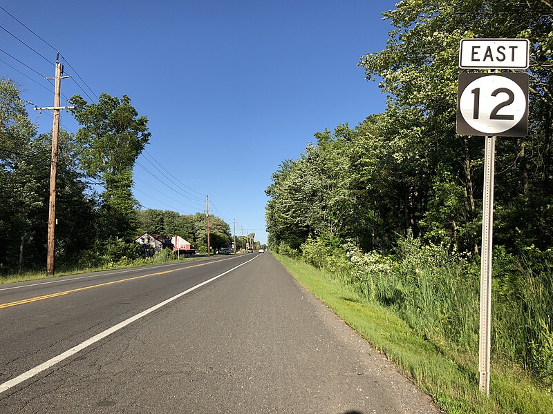 File:2018-06-14 18 39 50 View east along New Jersey State Route 12 (Frenchtown-Flemington Road) just east of Hunterdon County Route 579 (Croton Road-Easton-Trenton Turnpike) in Raritan Township, Hunterdon County, New Jersey.jpg