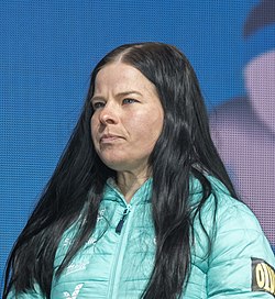 Krista Pärmäkoski Seefeldissä vuonna 2019