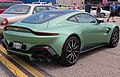 2019 Aston Martin Vantage coupe, rear right view