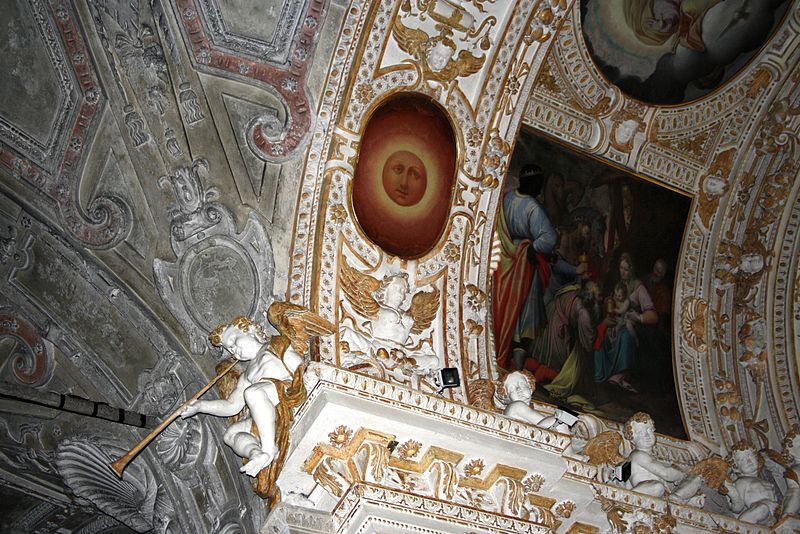 File:6153 - Pallanza - Madonna di Campagna - Cappella della Madonna delle Grazie - Stucchi - Foto Giovanni Dall'Orto, 22 Oct 2011.jpg