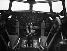 Instrument panel and controls of Stirling Mk I