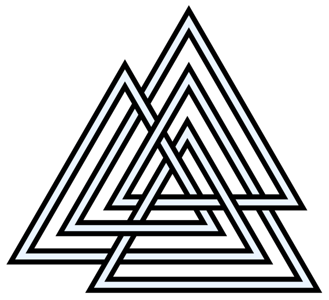 File:9crossings-knot-symmetric-triangles-pseudo-valknut.svg