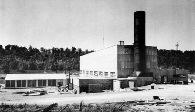Aircraft Reactor Experiment building at ORNL that was retrofitted to house the MSRE.
