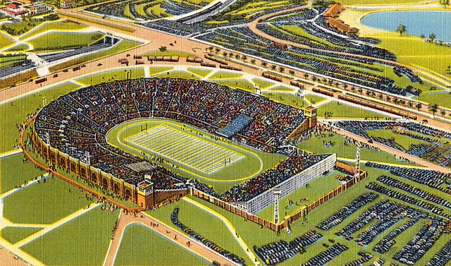 Philadelphia Municipal Stadium, the Eagles' home field from 1936 to 1939 and again in 1941