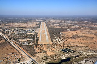 <span class="mw-page-title-main">Rundu Airport</span> Airport in Namibia