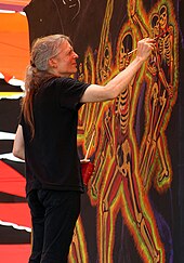 Alex Grey painting in 2007 Alex Grey Painting 1.jpg