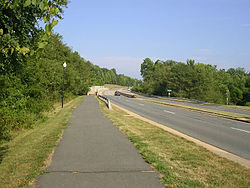 Algonkian Parkway nello sviluppo di Cascades