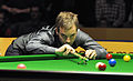 Deutsch: Bild aufgenommen in Berlin während des German Masters im Snooker 2013. Ali Carter. English: Picture taken in Berlin during the Snooker German Masters in 2013. Ali Carter.