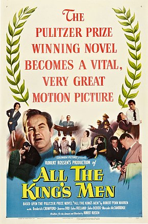 Description de l'image All the King's Men (1949 film poster).jpg.