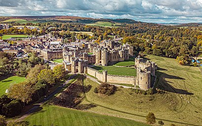 How to get to Alnwick Castle with public transport- About the place