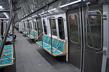 Interior of a 100 Series car after refurbishment Alstom-B-7.jpg