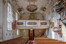 Alte Pfarrkirche Lech am Arlberg, Interior 09.JPG