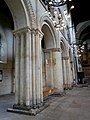 Arches along the nave of Rochester Cathedral. [89]