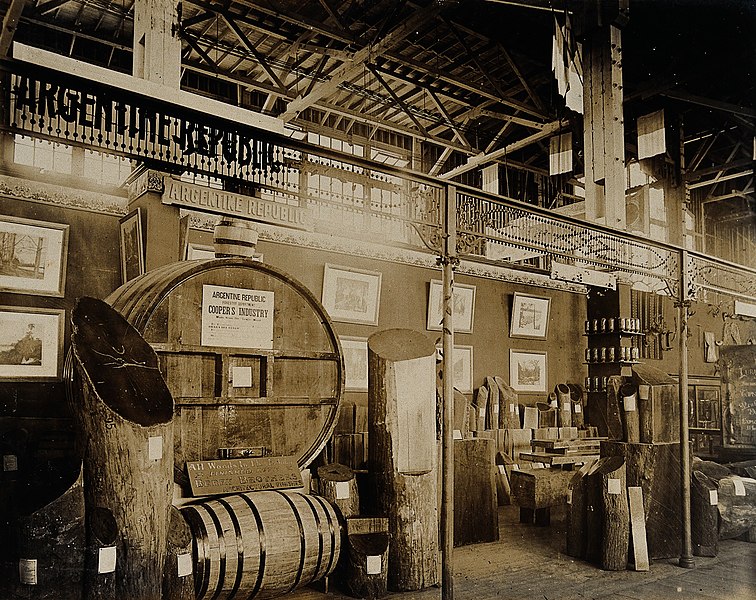 File:Argentina forestry display at the 1904 World's Fair St. Louis Wellcome V0038339.jpg