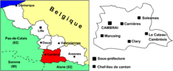 Location of Qarku Cambrai