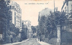 A Rue d'Anjou (Asnières-sur-Seine) cikk szemléltető képe