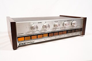 <span class="mw-page-title-main">Atari Video Music</span> First electronic music visualizer