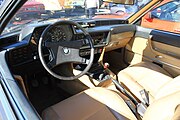 BMW E24, Interieur bis Modellpflege 1982