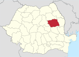 Distretto di Bacău – Localizzazione
