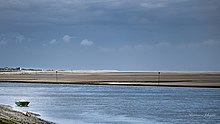 La baie vue vers la pointe du Hourdel