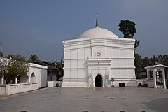 The domed Shiva temple at Baneswar in Cooch Behar district