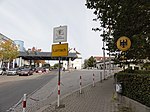 Border crossing  Switzerland →  Germany in Lörrach (seen from Switzerland)