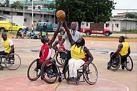 Équipe nationale de handi-basket.