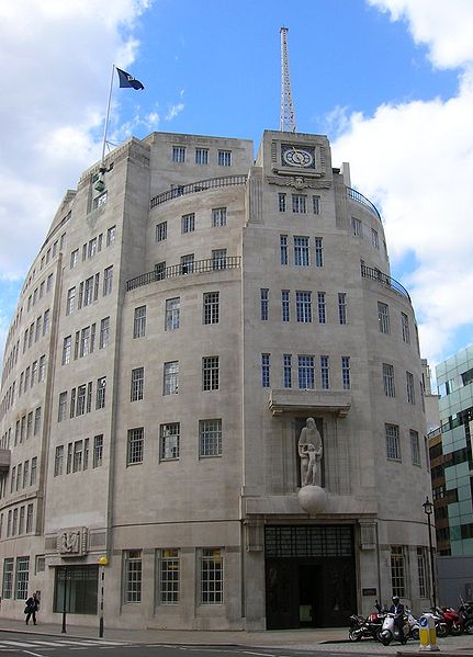 Much of BBC radio comes from Broadcasting House, Portland Place at the head of Regent Street, London