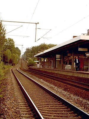 Beginn der Steilstrecke Erkrath Hochdahl Erkrath S-Bahnhof.JPG