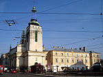 Bernardine monastery, Lviv, Mytna Square (02).jpg