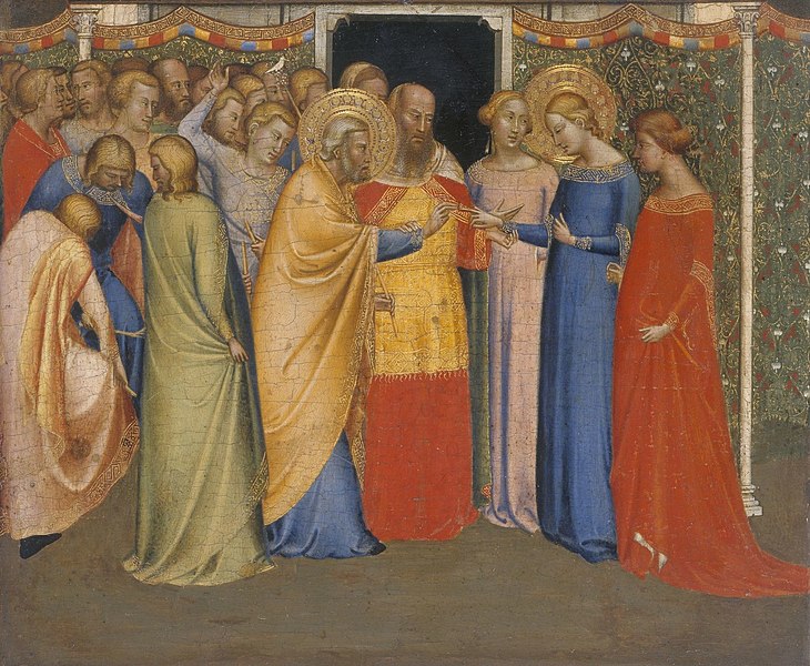 File:Bernardo Daddi (c .1300-c. 1348) - The Marriage of the Virgin - RCIN 406768 - Royal Collection.jpg