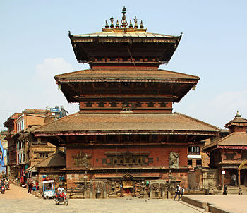 Bhaktapur, Bhairava Mandir am Taumadhi Tole, Bhaktapur Photograph: Gerd Eichmann Licensing: CC-BY-SA-4.0