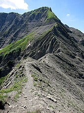 Der Binnelgrat ist der anspruchsvollste Abschnitt des Nordalpenweges im Bregenzerwaldgebirge