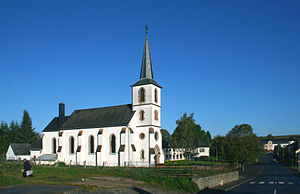 The village of Binsfeld, Luxembourg.