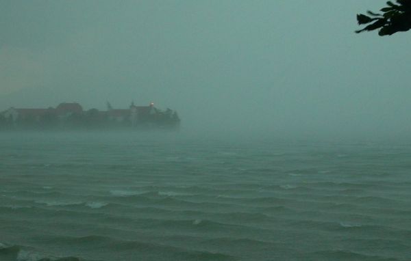 Storm on Lake Constance