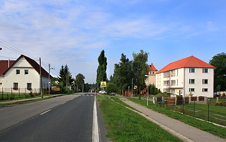 Brodce, Rudé armády street