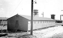 Wartime tar paper barracks commonly found on temporary training airfields such as Venice AAF